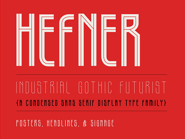 Hefner Typeface