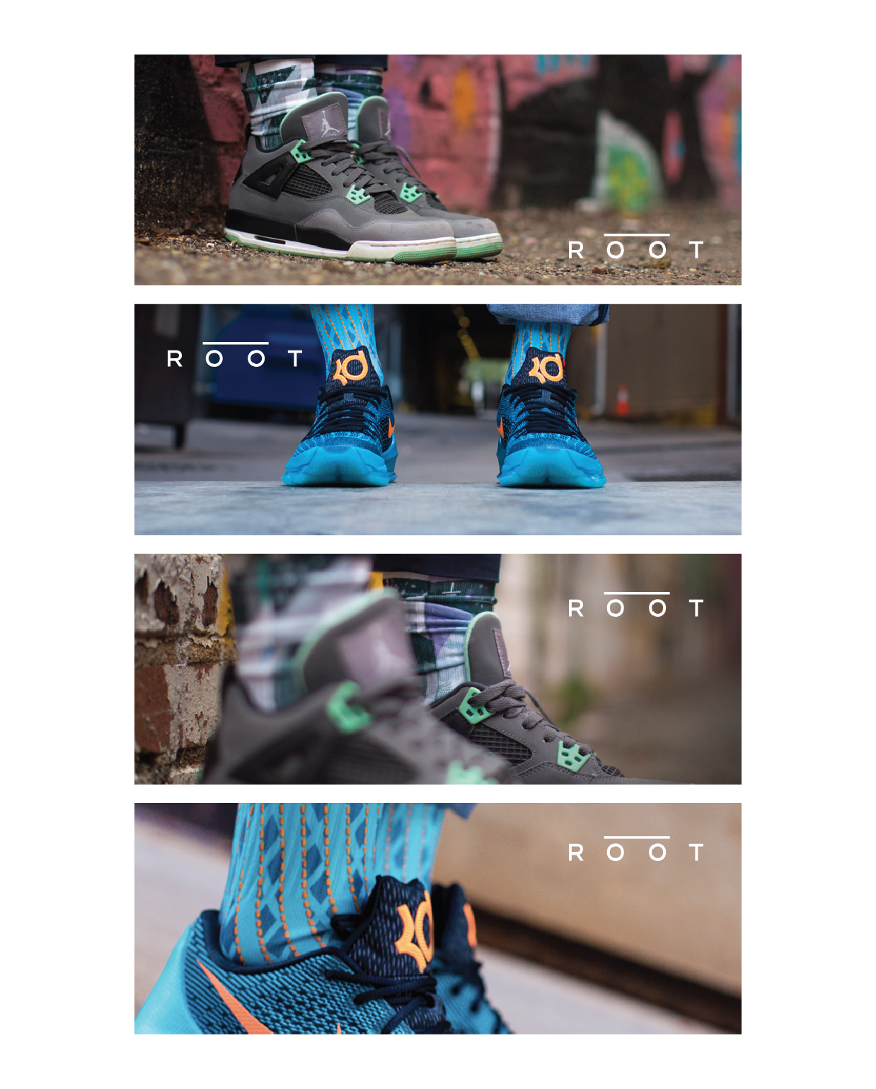 group of images of sneakers and socks